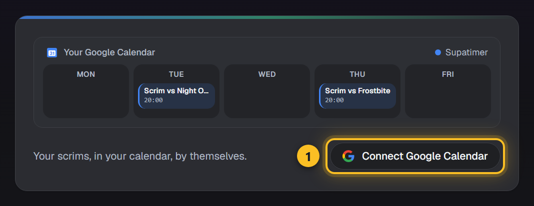 Google Kalender-synk